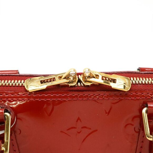 Pre Loved louis vuitton Alma Handbag Monogram Women red | red Handbags - Picture 4 of 8